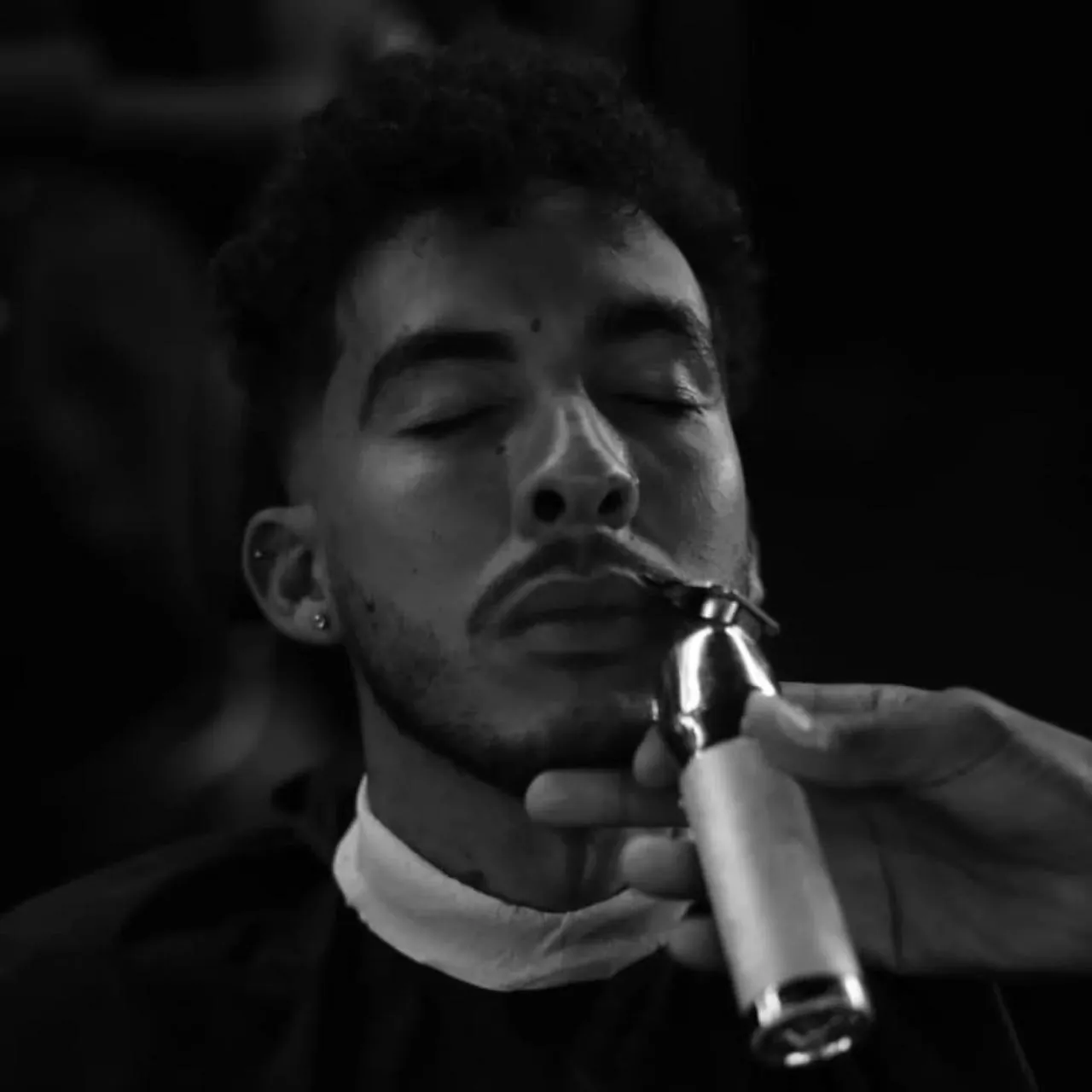 Low fade with clean blend in Pretoria